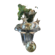 Antique "flower" crystal vase