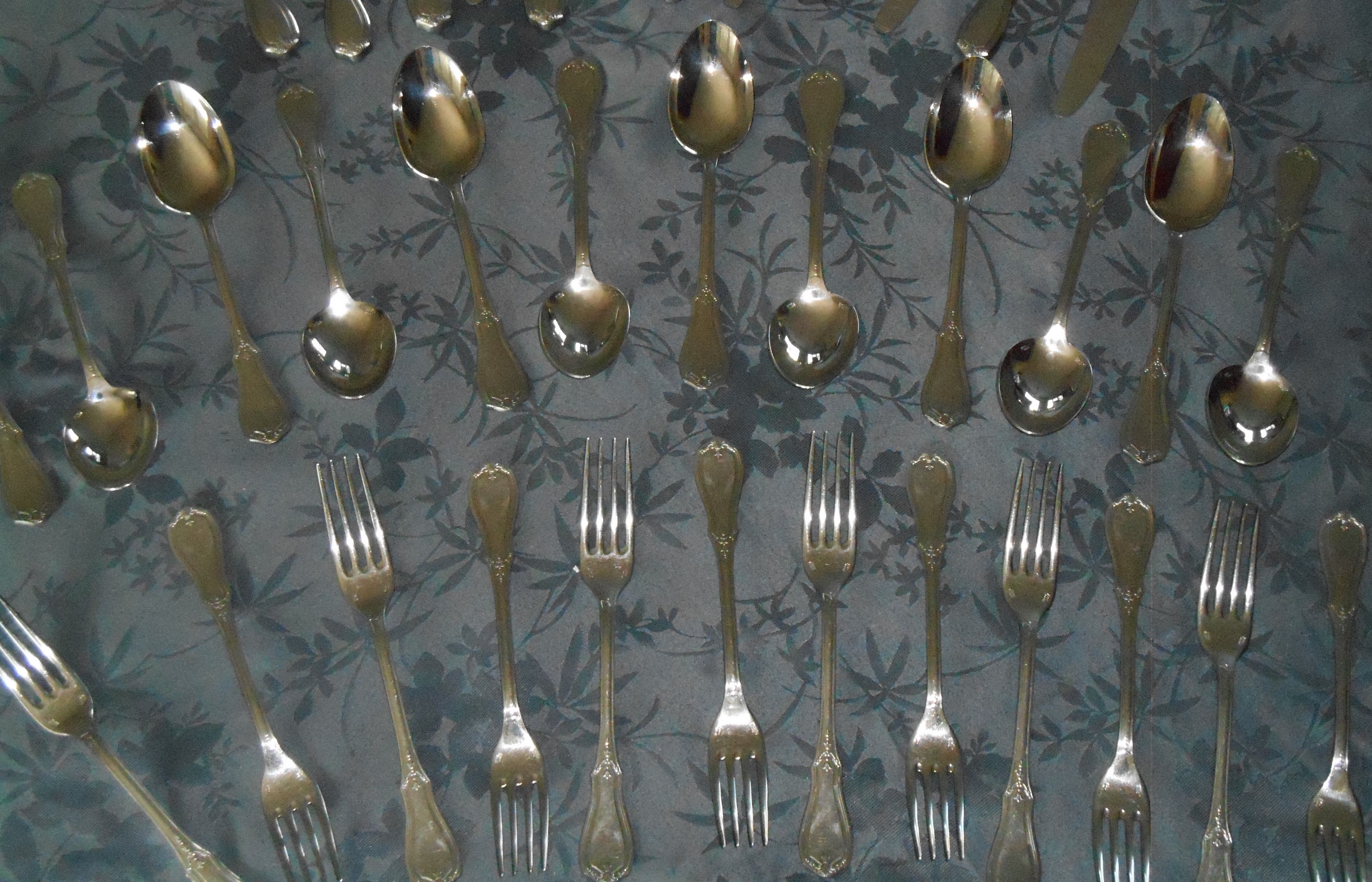 Ménagère service Jean Couzon Orfèvre inox 58  pièces