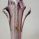 Art vase by designer Joseph Hospodka in authentic Bohemian crystal.