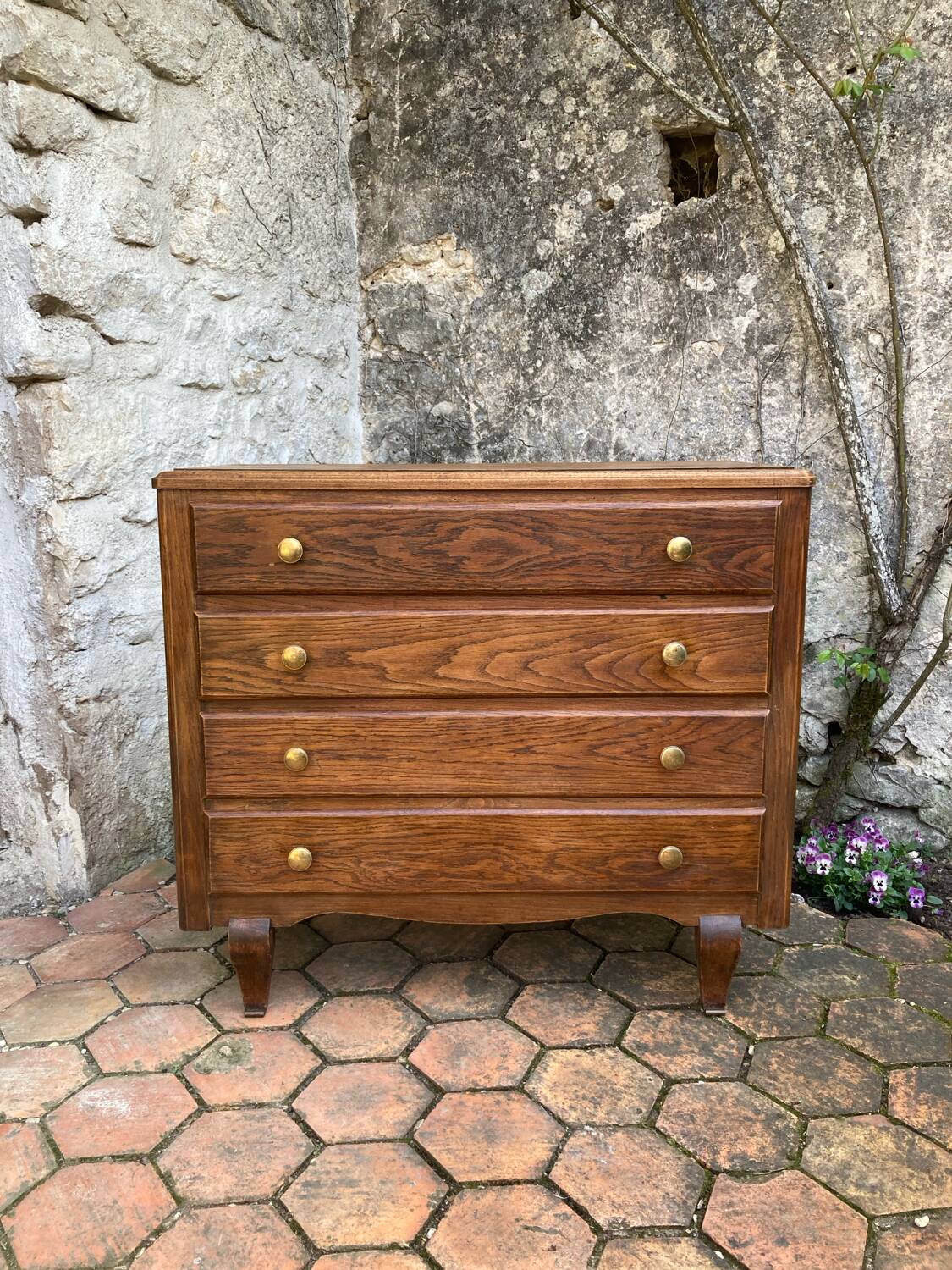 Antique Art Deco style chest of drawers