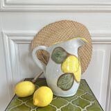 Ceramic lemon pitcher