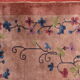Ancient chinese carpet art deco handmade 91cm x 183cm 1920s