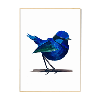 L'oiseau bleu A4