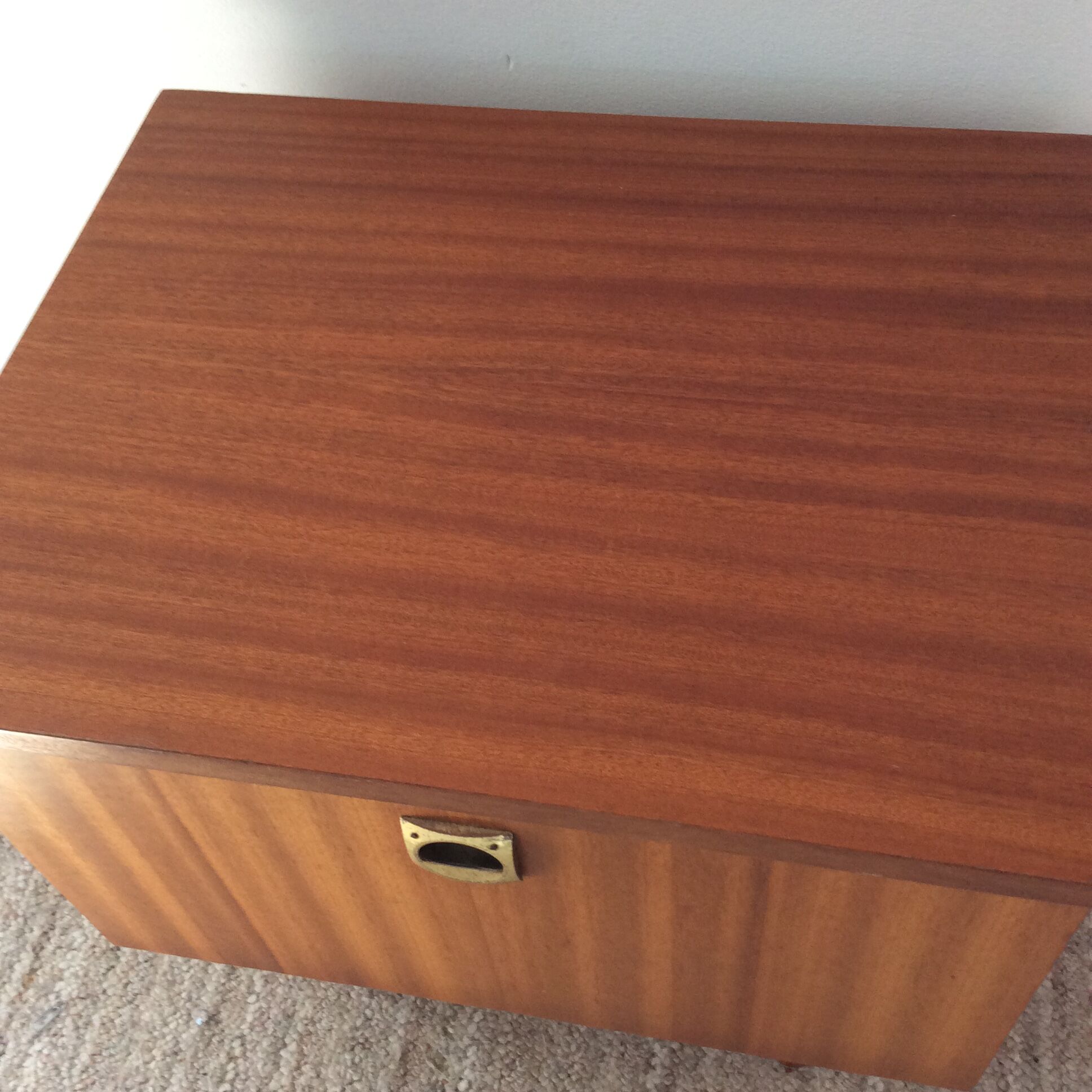 Vintage bedside from the 60s and 70s