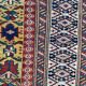 Tapis ancien caucasien chirwan 105x165 cm