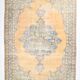Tapis persan bleu classique 7x11, 222x330cm