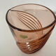 Luminarc pink vase arque glassware made in France