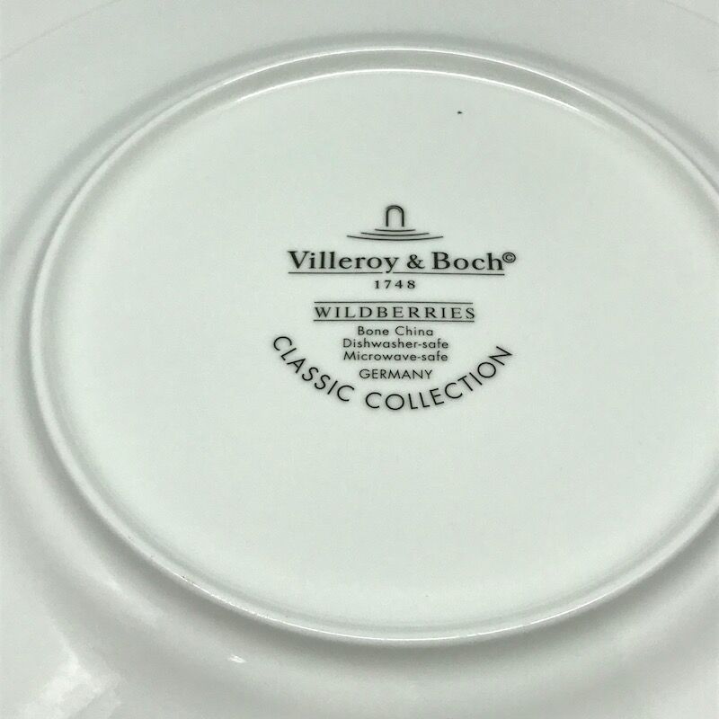 Villeroy and Boch Wildberries plates