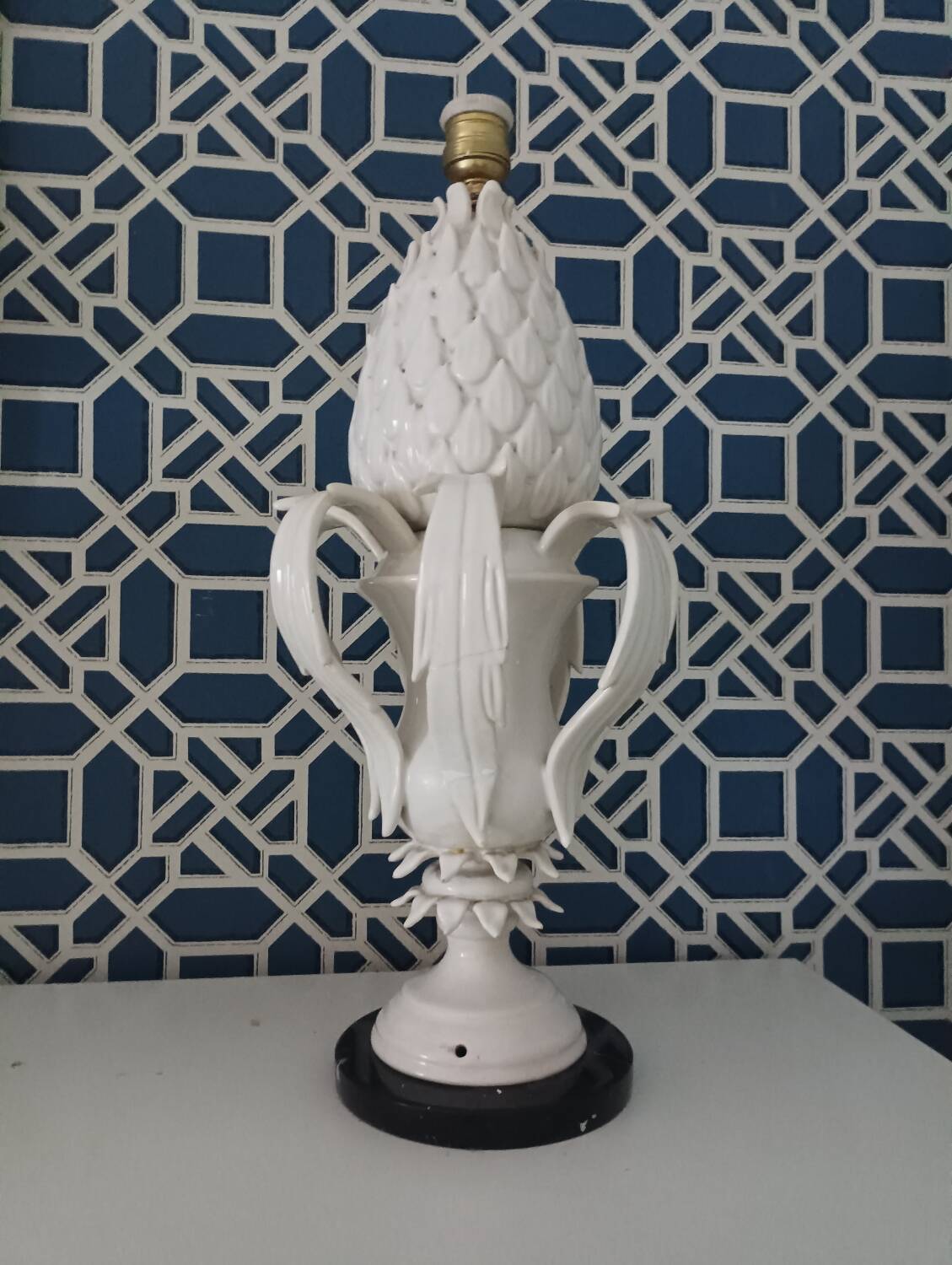 Lampe en céramique, piña,1960
