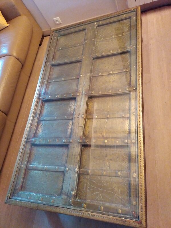 Table basse Indienne grand format