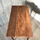 Table d'appoint esprit table de ferme