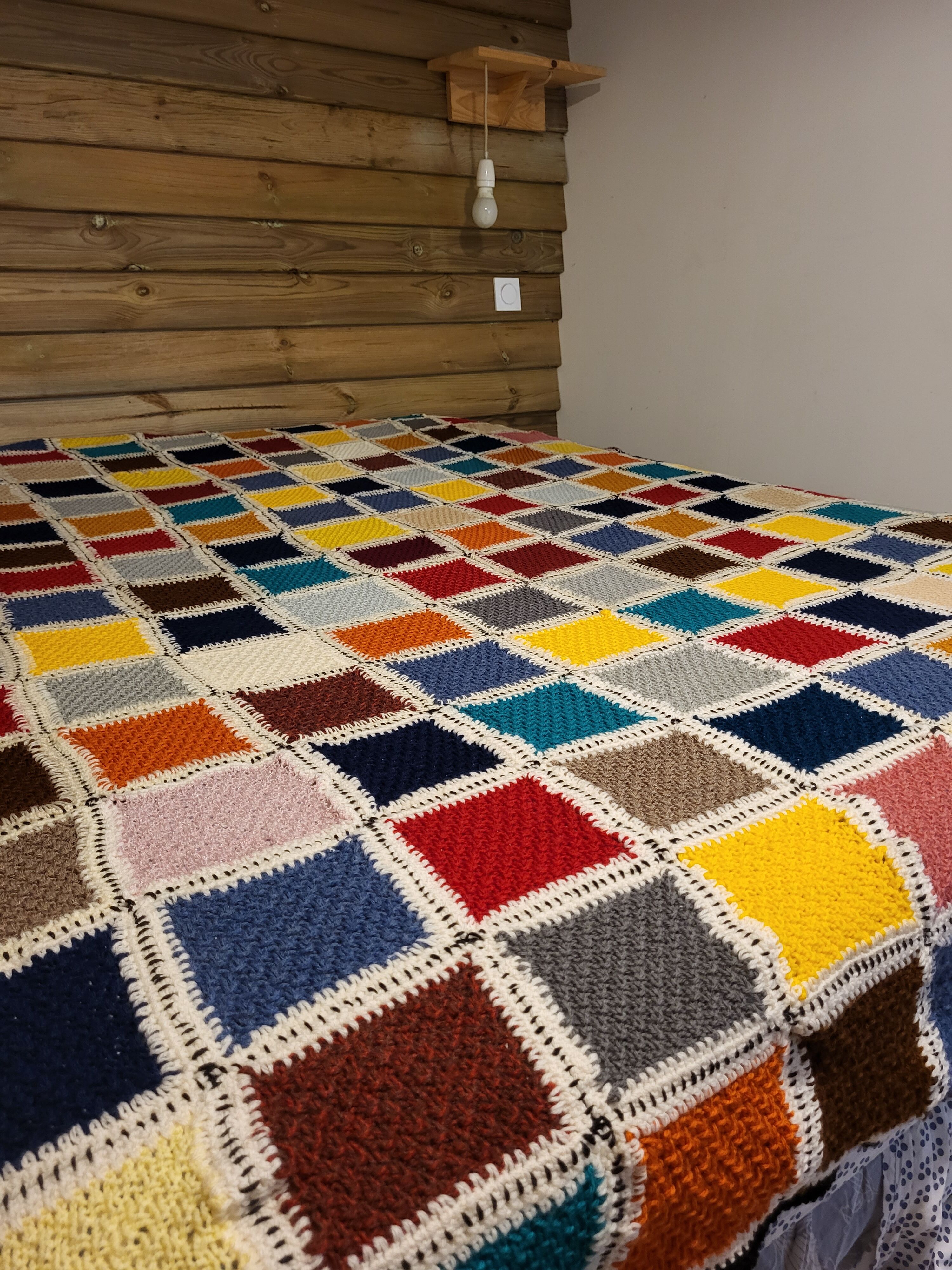 Vintage crochet cover