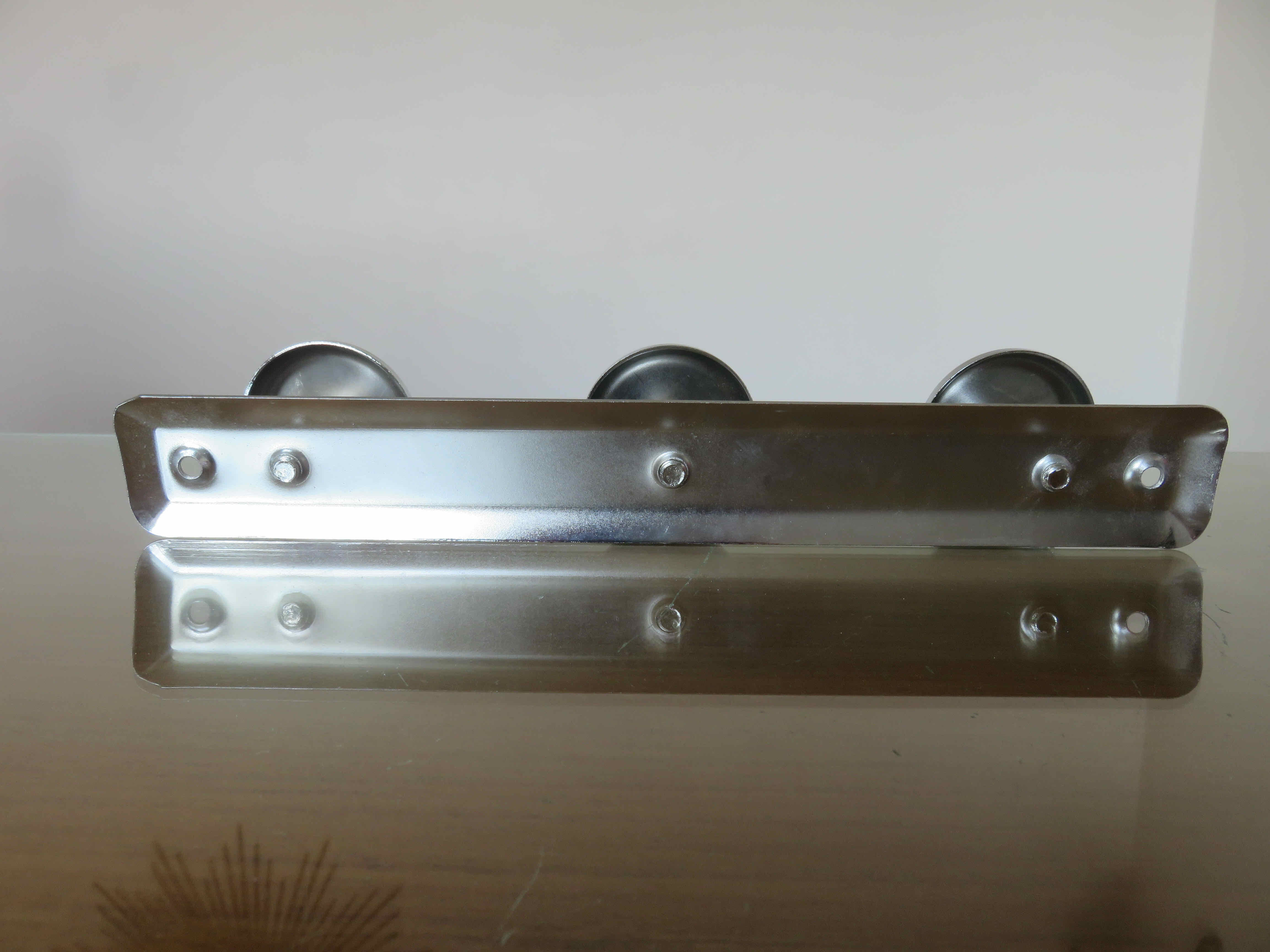 Coat rack in chromed metal 1970