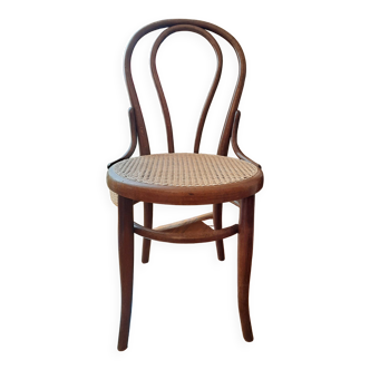 Cane bistro chair