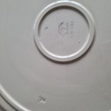 Old serving dish in Badonviller earthenware