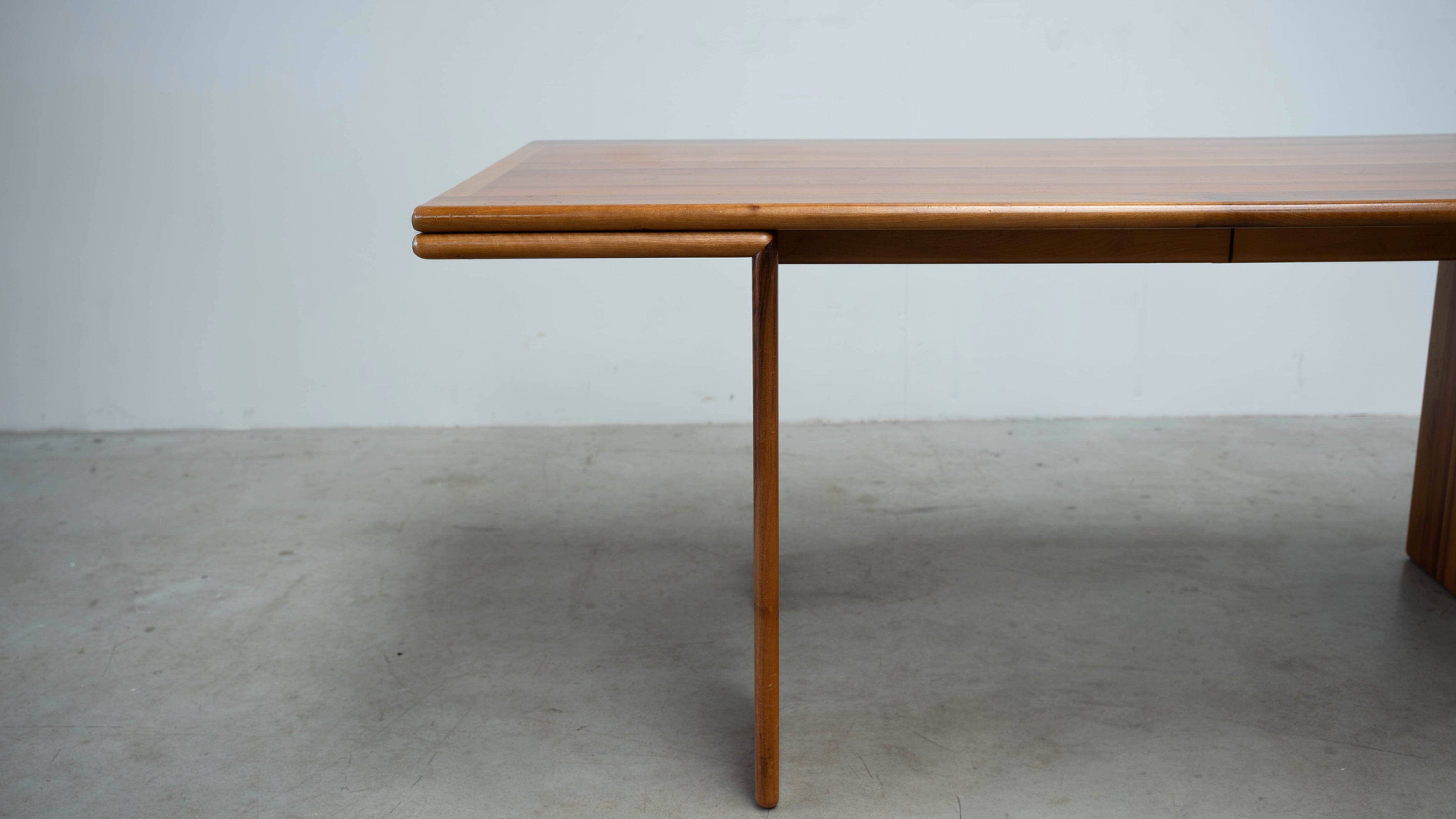 Sculptural Italian dining table