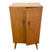 Vintage wardrobe with compass feet