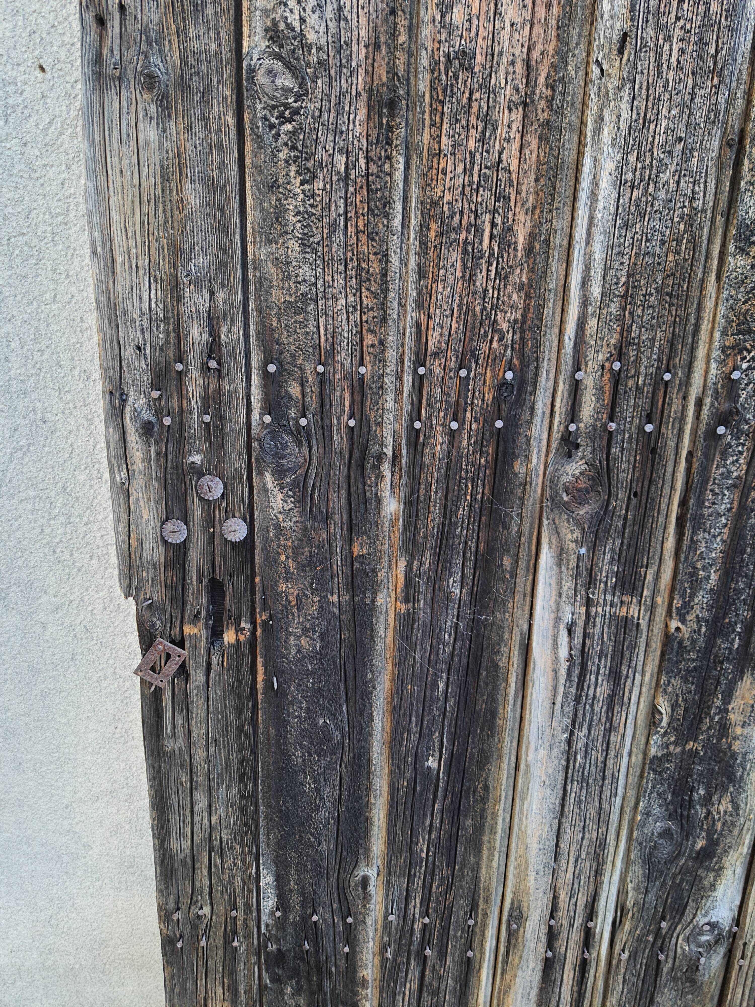 Set de 2 portes ancienne