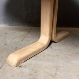 Danish Design Beech Dining Table Oval Extendable