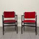 Armchairs with armrests, 1960s, set of 2