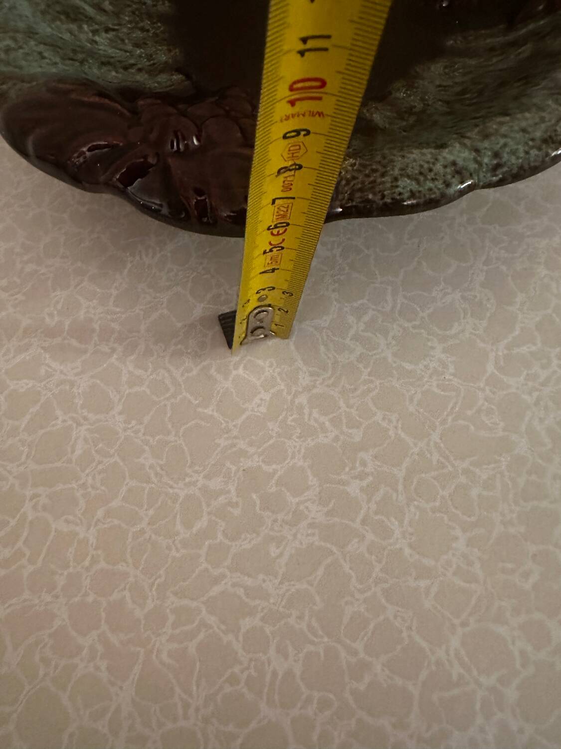 Foreign West Germany ceramic bowl and pocket emptier