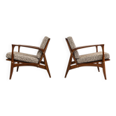 Mid Century Armchairs, Denmark, 60s, Set Of 2