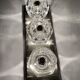 Pair of XXL Vintage Space Age Wall Lights