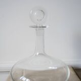 Decanter carafe - Signed Baccarat - Surcouf model