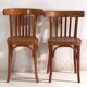 Antique bentwood chairs in Thonet style – Central Europe, circa 1930 #4 – Set of 4 pieces