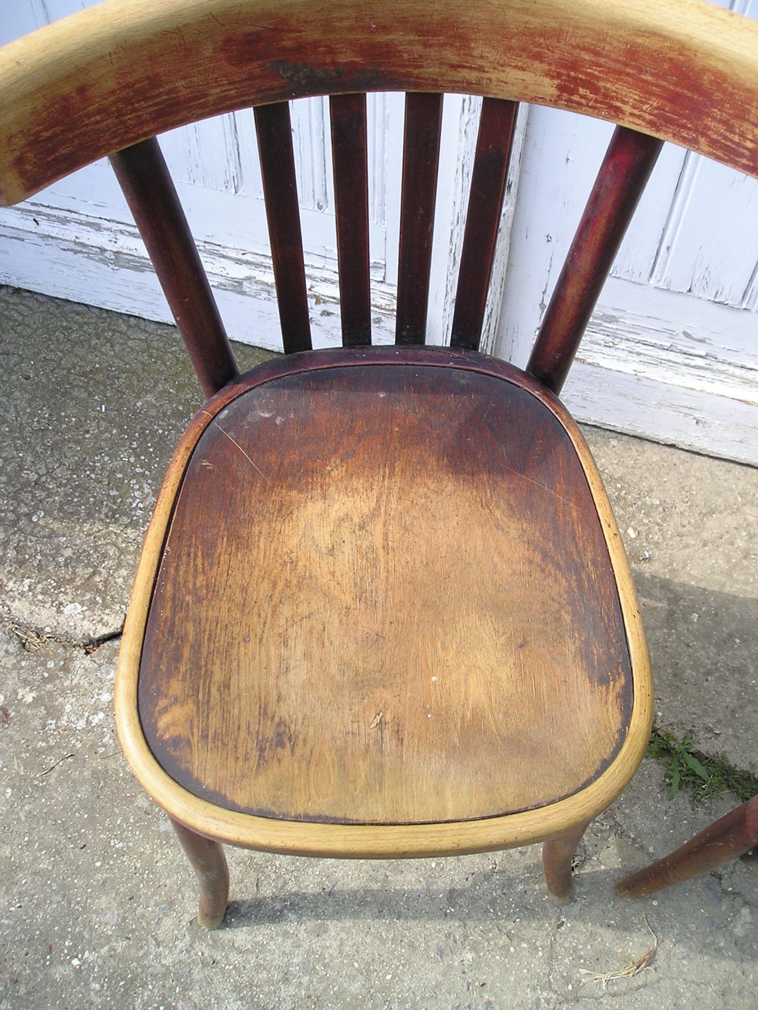 Pair of Fischel bistro chairs