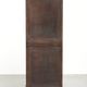 English antique archive cabinet with oak roll-up door from the 20th century