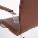 Oxford classic office chair - model 3291 - brown leather - Arne Jacobsen - Fritz Hansen
