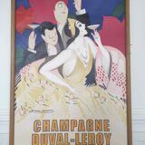 Original poster of Mauzan Champagne Duval-Leroy