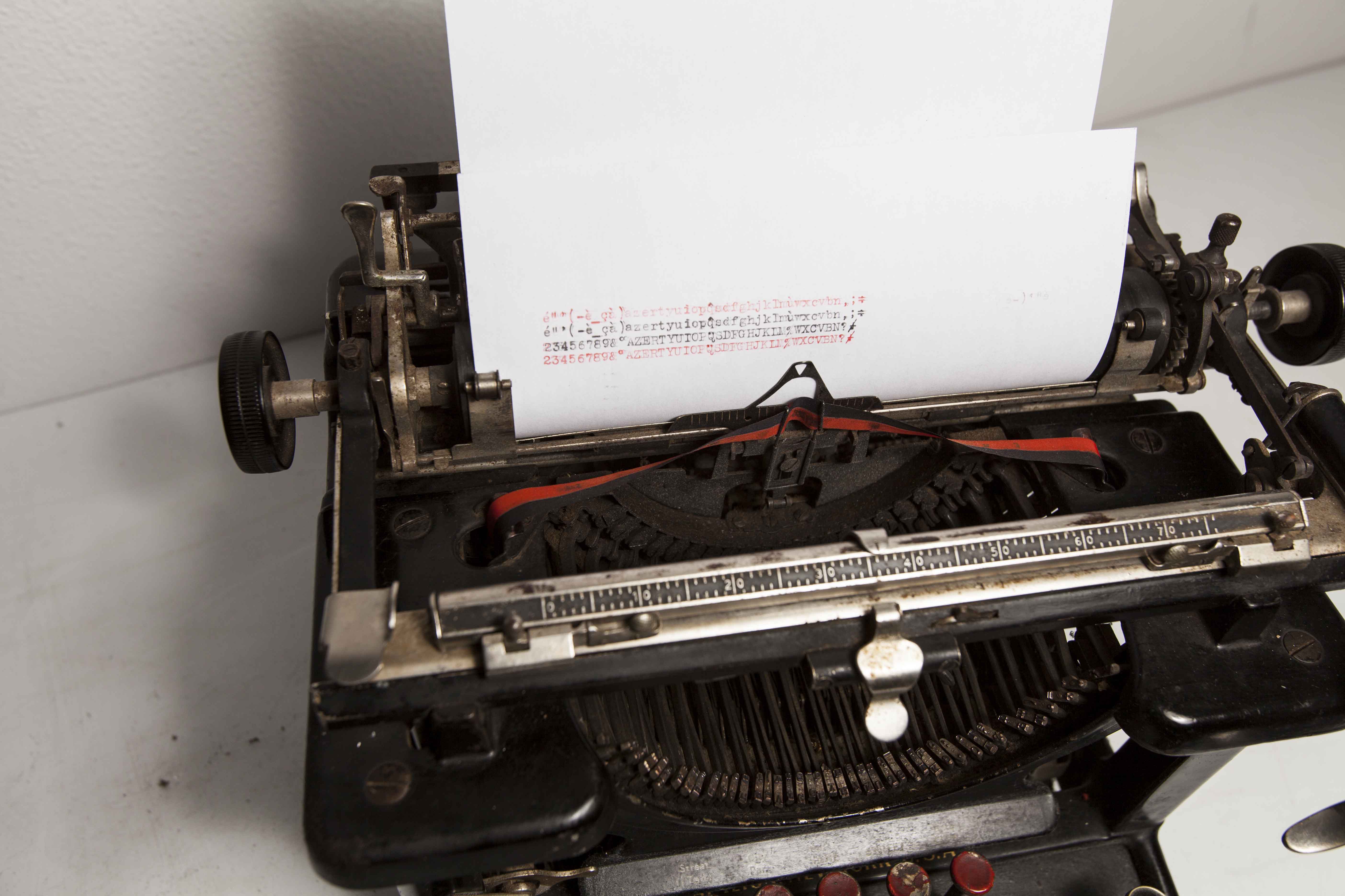 Machine à écrire Remington standard N°10 de 1909 #RA75079 fonctionnelle