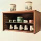 Étagère murale ou à poser teck style scandinave