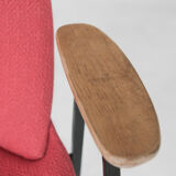 Salmon Shell Lupina Chair by Niko Kralj