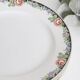Set of 4 dessert plates Digoin Sarreguemines, vintage French, authentic, rare