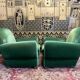 Pair of Art Deco club armchairs
