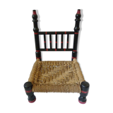 Ethnic low chair
