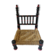 Chaise basse ethnique