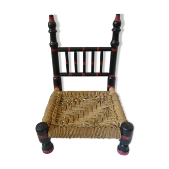 Ethnic low chair