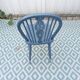 Patinated wooden chair