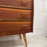 Commode vintage pieds compas