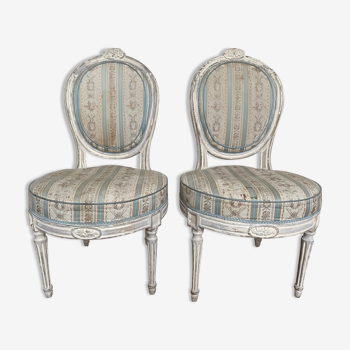 Paire de chaises XVI ancienne