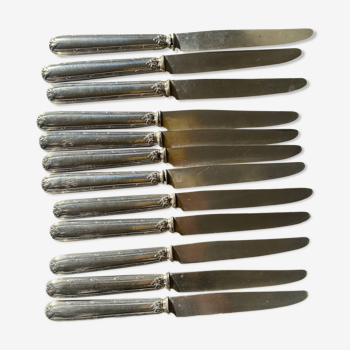 Solid silver dessert cutlery