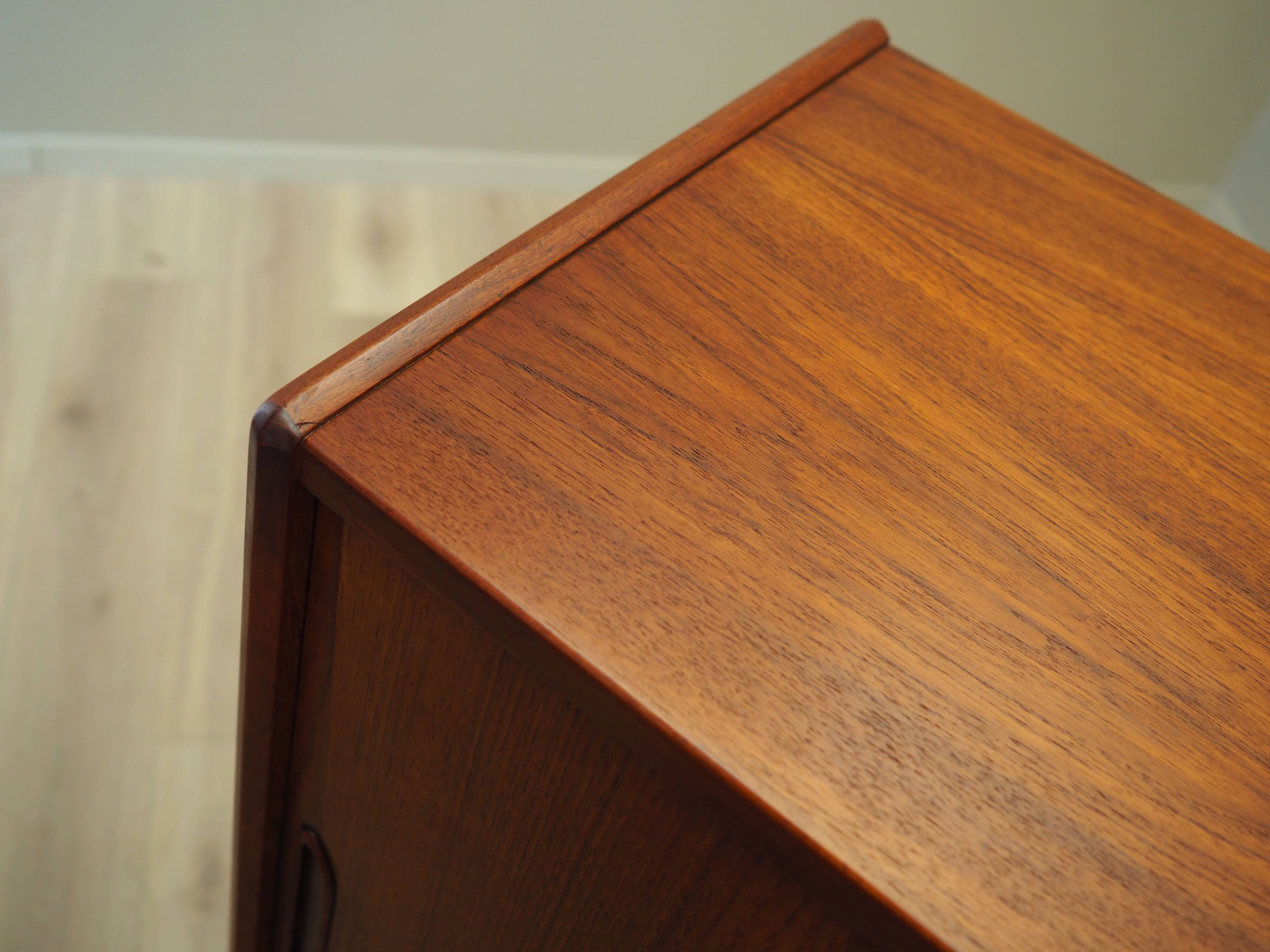 Enfilade en teck, design danois, années 1960, designer : Børge Seindal