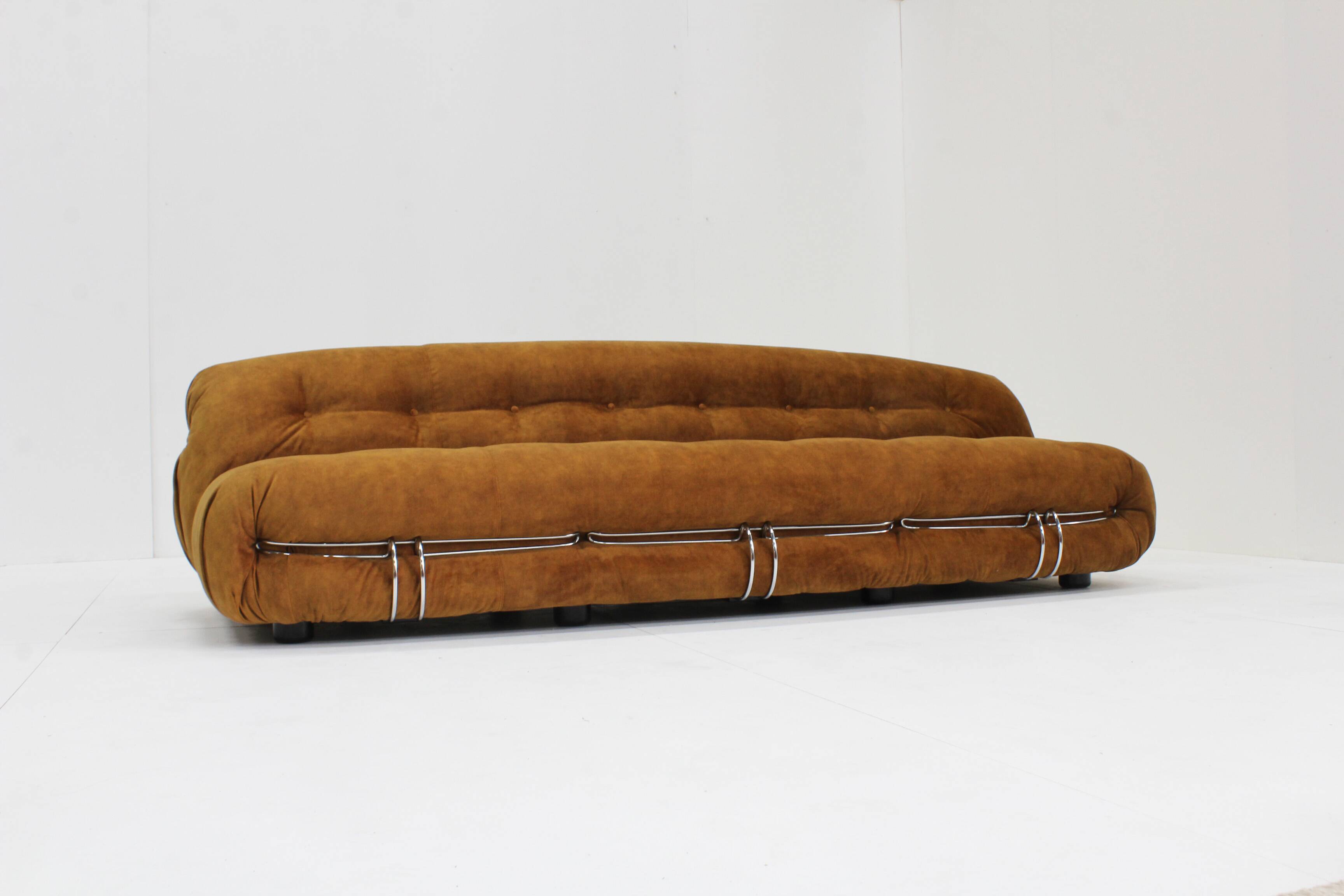 Vintage Soriana Sofa by Afra and Tobia Scarpa for Cassina 1970s