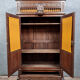 Breton cabinet nineteenth century oak around 1850 1880
