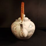 Japanese geisha lithophane tea set