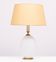 Philips Milk Glass ribbed table lamp design Louis Kalff 1950s